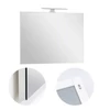 SD-15556 Cube 80 tükör 30 cm-es led lámpával