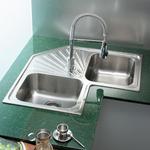 10118008 MOSOGATÓ TEKA CLASSIC ANGULAR 2B INOX RM. SAROK 10118008 MOSOGATÓ TEKA CLASSIC ANGULAR 2B INOX RM. SAROK