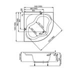 12025 FÜRDŐKÁD M-ACRYL SAMANTA-150x150 SAROK+LÁB 12025 FÜRDŐKÁD M-ACRYL SAMANTA-150x150 SAROK+LÁB