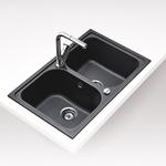 88644 MOSOGATÓ TEKA ALBA 80 B TG SILGRANIT MEGFORD. METÁL FEKETE 88644 MOSOGATÓ TEKA ALBA 80 B TG SILGRANIT MEGFORD. METÁL FEKETE