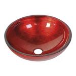 AL5318-63 SAPHO MOSDÓ MURANO ROSSO ÜVEG 40x13cm AL5318-63 SAPHO MOSDÓ MURANO ROSSO ÜVEG 40x13cm
