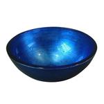 AL5318-65 SAPHO MOSDÓ MURANO BLU ÜVEG 40x13cm AL5318-65 SAPHO MOSDÓ MURANO BLU ÜVEG 40x13cm