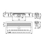 APZ1-650 FOLYÓKA ALCAPLAST APZ1-650 720×170×135mm HOSSZ 650mm APZ1-650 FOLYÓKA ALCAPLAST APZ1-650 720×170×135mm HOSSZ 650mm