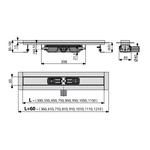APZ106-950 FOLYÓKA ALCAPLAST APZ106-950 PROFESSIONAL LOW 1020×170×135mm HOSSZ 950mm APZ106-950 FOLYÓKA ALCAPLAST APZ106-950 PROFESSIONAL LOW 1020×170×135mm HOSSZ 950mm