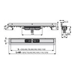 APZ1104-1150 FOLYÓKA ALCAPLAST APZ1104-1150 FLEXIBLE LOW 1220×205×160mm HOSSZ 1150mm APZ1104-1150 FOLYÓKA ALCAPLAST APZ1104-1150 FLEXIBLE LOW 1220×205×160mm HOSSZ 1150mm