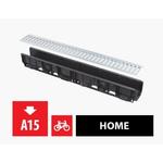 AVZ101-R101 FOLYÓKA ALCAPLAST KÜLTÉRI 100mm KERET NÉLK. HORGANYZOTT T ALAKÚ RÁCCSAL AVZ101-R101 FOLYÓKA ALCAPLAST KÜLTÉRI 100mm KERET NÉLK. HORGANYZOTT T ALAKÚ RÁCCSAL