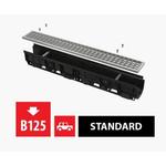 AVZ102-R103 FOLYÓKA ALCAPLAST KÜLTÉRI 100mm INTEGR. MÜA. PEREMMEL ÉS HORG. RÁCCSAL AVZ102-R103 FOLYÓKA ALCAPLAST KÜLTÉRI 100mm INTEGR. MÜA. PEREMMEL ÉS HORG. RÁCCSAL