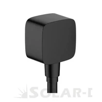 26457670 H.GROHE FixFit fali csatlakozás visszafolyásgátlóval, matt fekete