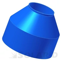 KÚT SAPKA 110/40 MŰANYAG     *