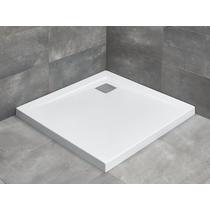 Radaway Argos C - 90 szögletes lapos zuhanytálca 900x900x55x20+SZIFON