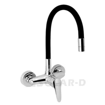 94480 CSAPT. FERRO TITANIA FALI MOSOGATÓ flexi fekete kifolyó 94480.0C