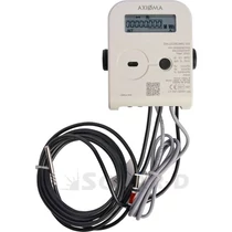 SD-9020 HŐMENNYISÉGMÉRŐ QALCOSONIC E4 DN15 Qn1,5 ultrahangos hőmennyiségmérő fűtésre/hűtésre, MBUS, visszatérő ágba G3/4" menetes 110mm