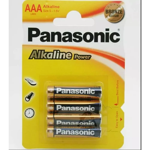 PANASONIC  AAA ELEM BRONZ LR04