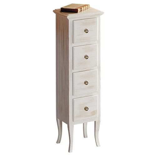SAPHO RETRO alsószekrény 4 fiókkal 35x119x33cm antik fenyő