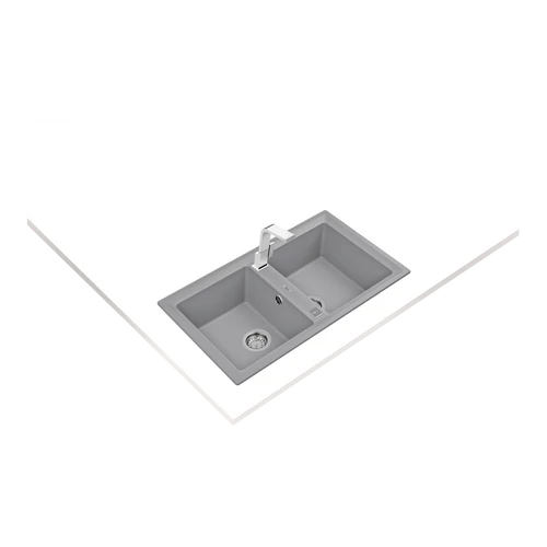 Teka Stone 90 B-TG Mosogatótálca Metál Szürke