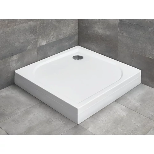 Radaway Delos C - 100 szögletes zuhanytálca lábbal 1000×1000×150×10+SZIFON