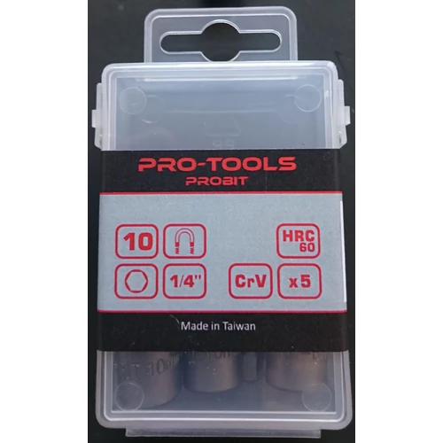 DUGÓFEJ BIT 10mm 1/4