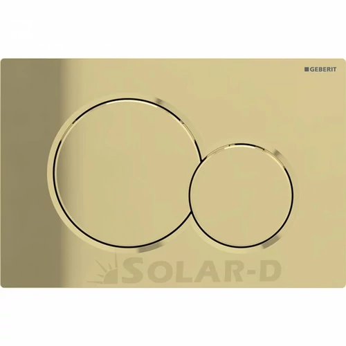 115.770.DT.5 GEBERIT NYOMÓLAP SIGMA 01 nemes sárgaréz