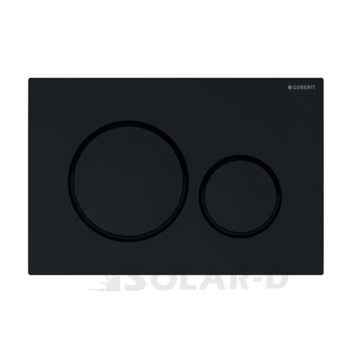 115.882.DW.1 GEBERIT NYOMÓLAP SIGMA 20 matt fekete