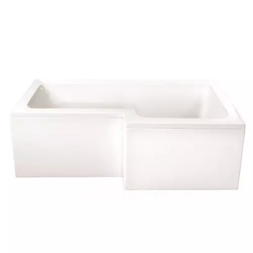 M-acryl Linea-150x70/85 Jobbos aszimmetrikus fürdőkád lábbal