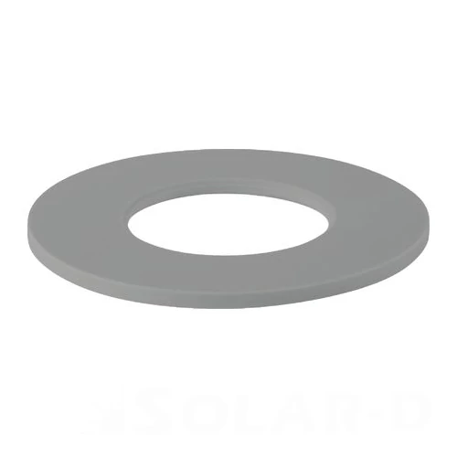 Geberit lapostömítés falsík előtt öblítőtartály öblítőszelepéhez: Fekete