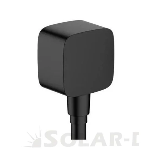 26457670 H.GROHE FixFit fali csatlakozás visszafolyásgátlóval, matt fekete