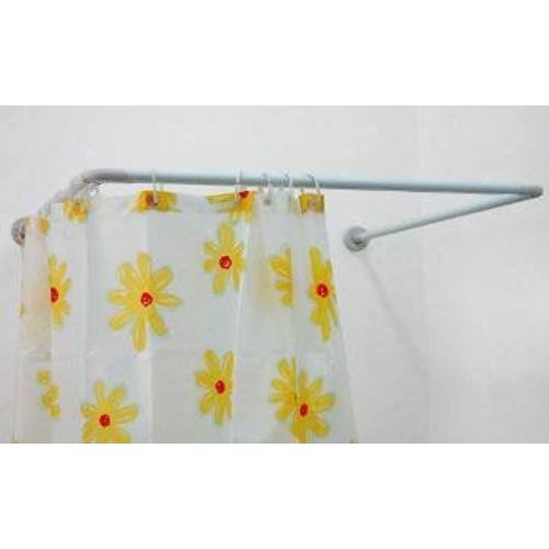 CARDY Zuhanyfüggöny tartó U-alakú 90cm