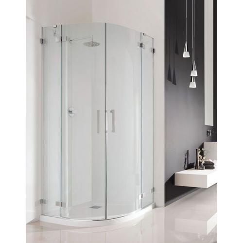 Radaway Euphoria zuhanykabin PDD - 80 Jobbos+Króm küszöb