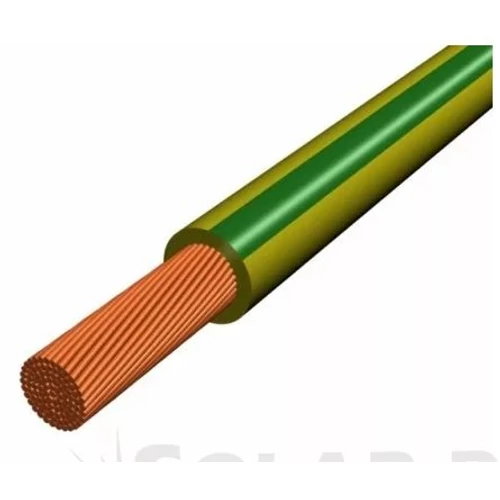 420172 V. MKH 1x10mm2 VEZETÉK ZÖLD/SÁRGA H07V-K