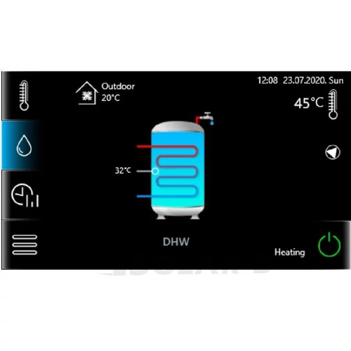 610101240012S Centrometal Split Heat Pump 16 kW (Split rendszerű levegő-víz hőszivattyú / 400V / A++) R32