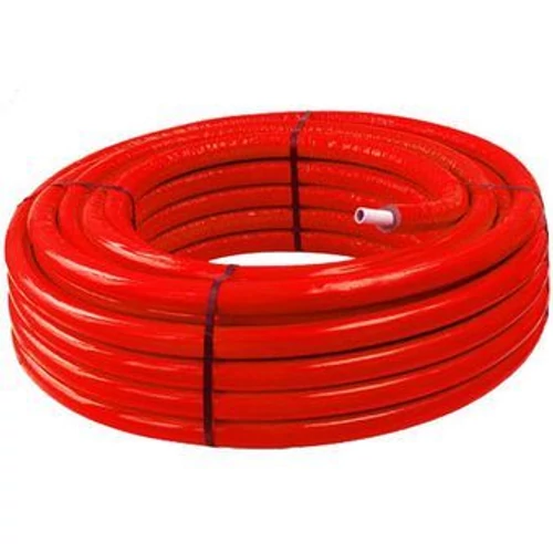 ALPEX szigetelt cső 16x2 piros színű
