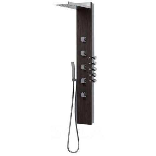 SAPHO SOUL 200 78761 zuhanypanel termosztátos csapteleppel wenge
