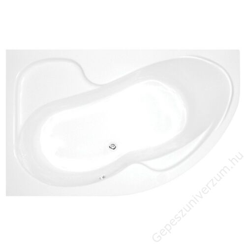 H2O Fortuna-160x100 Jobbos aszimmetrikus fürdőkád