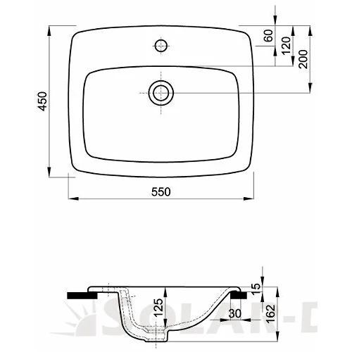 M31856 AL.KOLO NOVA PRO MOSDÓ BEÉPÍTHETŐ 55x45cm (KIFUTÓ)