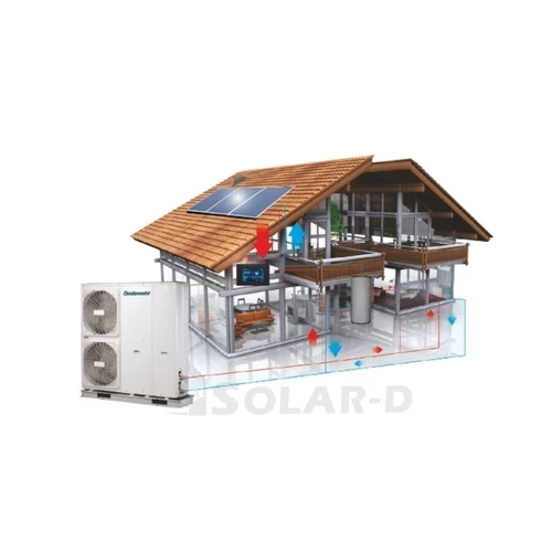 SD-8955 Centrometal Monobloc Heat Pump 14 kW (monoblokk rendszerű levegő-víz hőszivattyú / 400V / A++)