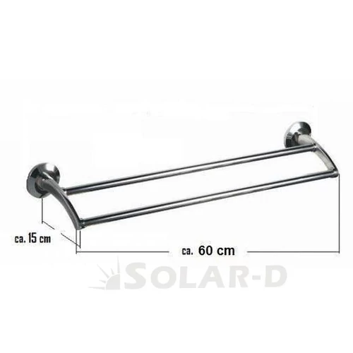 SE02612 DIPLON TÖRÖLKÖZŐTARTÓ DUPLA  2612 60 cm*